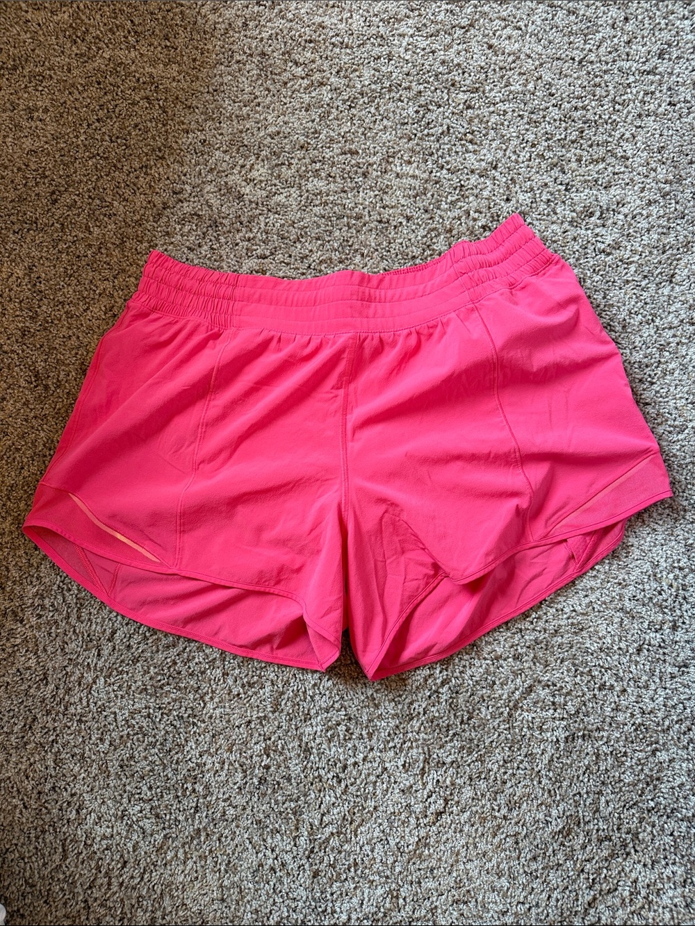 Lululemon Pink Hotty Hot Shorts - 4in - 14